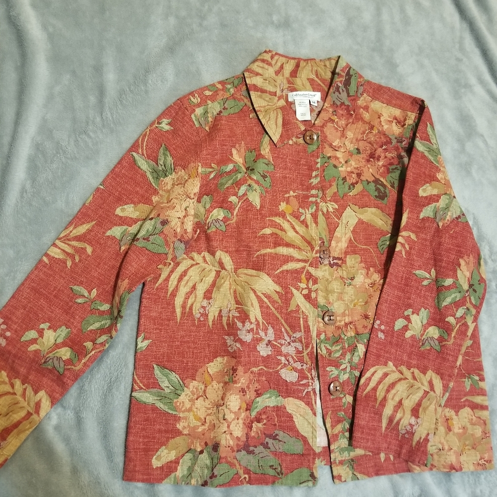 Floral Button Down Shirt